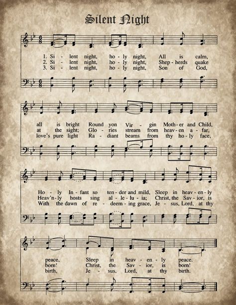 Christmas Music Pages - Loads of Free Pages! | Knick of Time Antique Christmas, Natal, Silent Night Sheet Music, Christmas Hymns, Christmas Sheet Music, Vintage Christmas Gifts, Music Page, Christmas Post, Hello Lovely