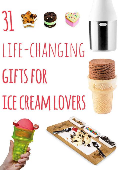 31 Life-Changing Gifts For Ice Cream Lovers this could be super important as a self-gift you know? Kitchen Overlord, Ice Cream Holder, Awesome Inventions, Kitchen Unique, Ice Cream Cozy, Ice Cream Gift, Ice Cream Business, Sundae Bar, Ice Cream Containers