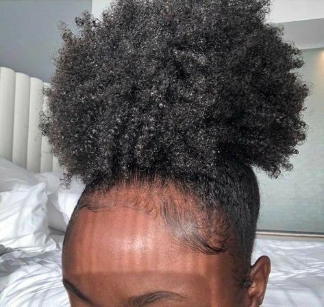 // pinterest @esib123 // High Puff Natural Hair, Puff Natural Hair, High Puff, 4c Natural Hair, Pelo Afro, Natural Hair Beauty, Natural Hair Styles Easy, Hair Laid, Natural Hair Inspiration