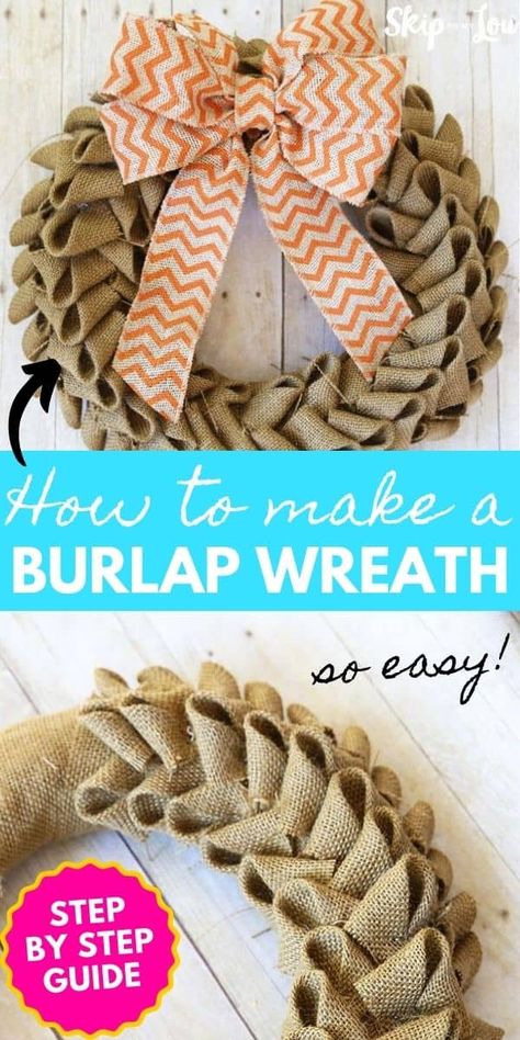 Easter Tree Diy, Wreaths Mesh, Easy Burlap Wreath, Easiest Burlap, Burlap Wreath Tutorial, Tree Tutorial, Burlap Wreath Diy, Easter Wreath Diy, Mesh Wreath Diy