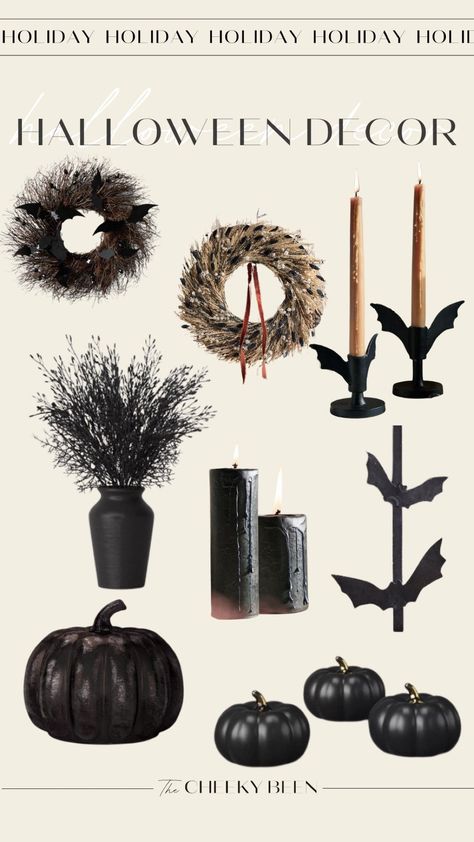 Are you looking for some Halloween decor that is still chic? I've rounded up a few of my favorites from cute fall wreaths and fall centerpieces to pumpkin shaped everything. Tap to shop this chic Halloween decor! Target Halloween Decor, Stylish Halloween Decor, Modern Halloween Decor, Chic Halloween Decor, Halloween Decor Diy, Ceramic Halloween, Target Halloween, Minimalist Halloween, Classy Halloween