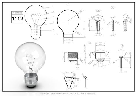 3d Cad Exercises, Mechanical Drawings, Solidworks Tutorial, 3d Geometry, Autocad Tutorial, Engineering Drawing, Solid Works, Cad Designer, Mechanical Engineering Design