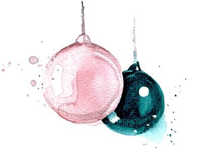 Check out new work on my @Behance profile: "Watercolor christmas cards" http://be.net/gallery/110932817/Watercolor-christmas-cards Watercolour Bauble Card, Paint Baubles, Watercolor Christmas Cards Ideas Simple, Gabriel Drawing, Christmas Watercolours, Pink Christmas Background, Watercolor Christmas Cards Diy, Vintage Pink Christmas, Water Watercolor