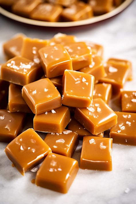 Super Soft Homemade Caramels - That Oven Feelin Soft Caramels With Sweetened Condensed Milk, Homemade Soft Caramels, Sweetened Condensed Milk Caramel, Condensed Milk Caramel, Caramel From Condensed Milk, Soft Caramels, Homemade Caramels, Microwave Caramels, Caramel Recipe