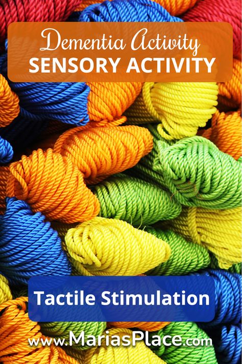 Tactile Stimulation for Dementia, Sensory Activities - Maria's Place Sensory For Elderly, Sensory Stimulation Activities For Adults, Montessori, Elderly Sensory Activities, Tactile Sensory Activities For Adults, Memory Care Sensory Boxes, Sensory Group Activities For Adults, Sensory Activities For Senior Citizens, Montessori Activities For Seniors