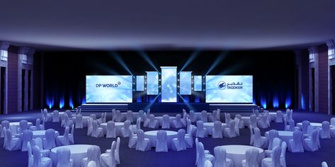 Panel Discussion Stage Design, Event Halls, Event Concept, Booth Exhibition, Stage Ideas, Stage Designs, Stage Set Design, Event Hall, Panel Discussion