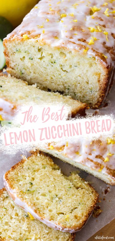 Weight Watchers Desserts, Banting Bread, Bread Twist, Easy Zucchini Bread Recipes, Bbq Dessert, Bread Twists, Lemon Zucchini Bread, Weight Watcher Desserts, Lemon Zucchini