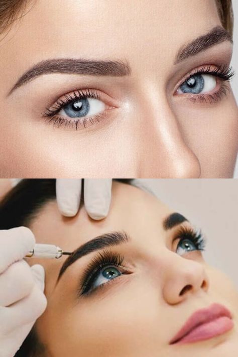 Eyebrow Tattoo Healing Process- Eyebrowsbar.com Eyebrow Tattoos For Women, Hair Bun Short Hair, Brown Bob Hairstyles, Tattoo Eyebrows Before And After, Braids Light Brown, Eye Brow Tattoo, Short Hair Styles For Men, Bad Eyebrow Tattoo, Eyebrow Tattoo Healing Process