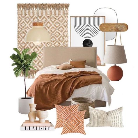 Morpholio Board on Instagram: “HAPPY MOODBOARD MONDAY!!! TAG a designer friend who needs to see this fabulous “Bali Bedroom” moodboard by @concept.41 made w/…” Bohemian Bedroom Mood Board, Moodboard Bedroom Interiors, Moodboard For Bedroom, Room Mood Board Bedrooms, Modern Mediterranean Interior Design Mood Board, Bedroom Moodboard Interior Design, Bedroom Mood Board Interior Design, Boho Bedroom Mood Board, Bedroom Design Mood Board