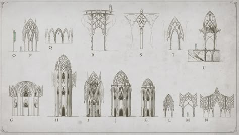 ArtStation - The Rings of Power - Lindon, Julien Gauthier Elvish Architecture, Elven Architecture, Tolkien Elvish, Cair Paravel, John Howe, 3d Scene, The Rings Of Power, Rings Of Power, Fantasy Props