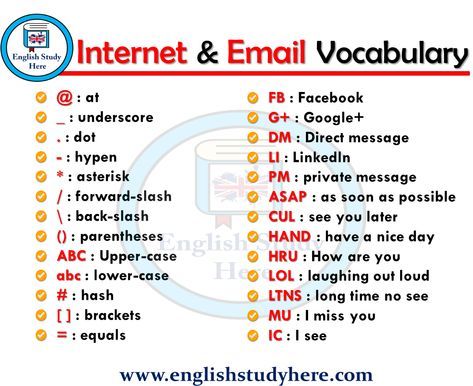 Internet Language, Computer Vocabulary, Technology Vocabulary, Ways To Say Said, Computer Lessons, Email Writing, English Teaching Resources, Better English, Types Of Sentences