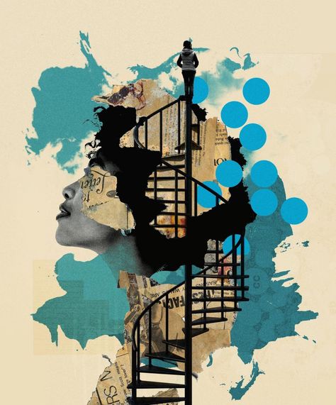 Eleanor Shakespeare ✂️ (@eshakespeare) • Instagram photos and videos Abstract Art Composition, Derek Gores, Barnard College, Graphic Communication, Butterfly Art Painting, Ap Studio Art, Street Mural, Art Composition, Collage Art Projects