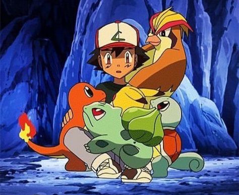 Ash With His Pokemon, Gods Hands, Pokémon Team, Pikachu Pikachu, Pokemon Charmander, Pokemon Gif, Ash Pokemon, Ash Ketchum, Pokémon Master