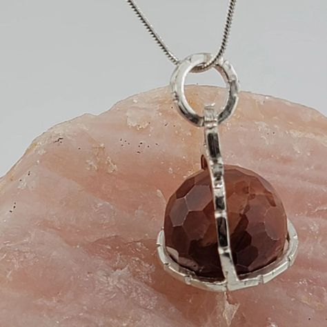 RED JASPER ROSECUT SPHERE PENDANT HANDMADE IN STERLING SILVER METAL APPROX 18" LENGTH #sterlingsilver #dreamybycely #handmade #smallbusiness #dreamyjwls #cantstopworkingyet # June 1, Red Jasper, Metallic Silver, Sterling Silver, Pendant, Silver, Red, On Instagram, Quick Saves