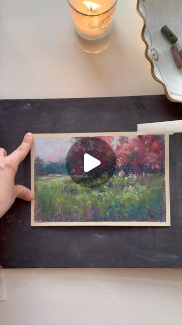 Valerie Mckeehan Pastel, Pastel Painting Ideas Easy, Soft Pastel Art Tutorials, Valerie Mckeehan, Soft Pastel Painting, Soft Pastel Art, Pastel Paintings, Pastel Paper, Chalk Pastels