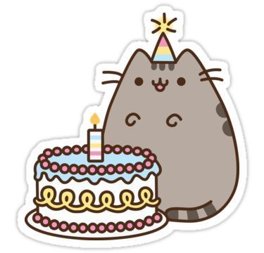 Pin de María Caro en Stickers | Pegatinas bonitas, Pegatinas kawaii, Cumpleaños pusheen Pusheen Birthday Party, Pusheen Cake, Pusheen Birthday, Pusheen Stickers, Pusheen Cute, Pusheen The Cat, New Birthday, Söt Katt, Pusheen Cat