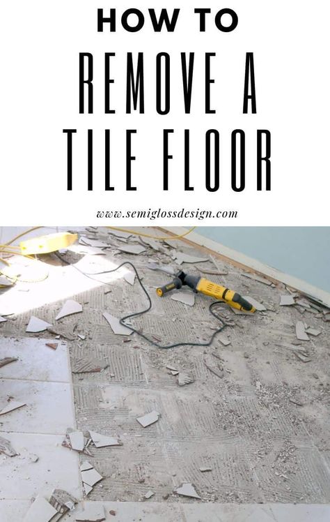 Colorful Bathrooms, Inexpensive Flooring, Tile Floor Diy, Tile Removal, Bathroom Decorating, Diy Flooring, Bathroom Floor Tiles, Weekend Projects, Simple Life Hacks