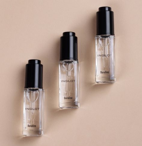 This transparent liquid can be mixed with any makeup product to prolong its durability and to transform it into a waterproof formulation. A drop of Duraline will enhance its colour and make the product last longer. Inglot Duraline, Nails Accessories, Brow Liner, Favorite Makeup, Makeup Product, Cruelty Free Brands, Favorite Makeup Products, Nail Products, Beauty Must Haves