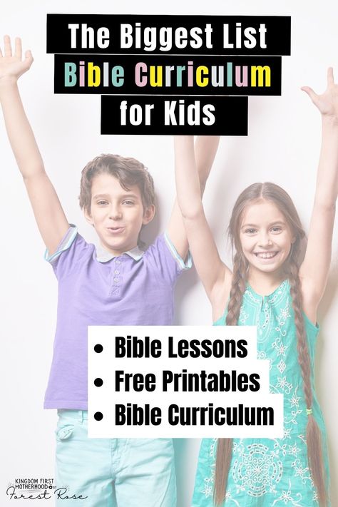 Simple Bible Lessons For Kids, Summer Bible Lessons For Kids Free, Preschool Bible Lessons Curriculum, Quick Bible Lessons For Kids, Bible Curriculum For Kids Homeschooling, Free Bible Curriculum For Homeschool, Bible Basics For Kids, Free Sunday School Lessons For Kids, Elementary Bible Curriculum