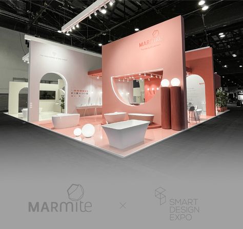 MARMITE | KBIS , 2022 USA on Behance Bathroom Exhibition, Interior Design Exhibition, Lg Display, Trade Show Booth Design, Exhibit Design, Exhibition Stand Design, Exhibition Booth Design, Showroom Design, Tradeshow Booth