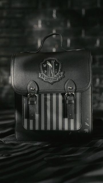 hottopic on Instagram: "wednesday's backpack is full of woe 🖤 (and it's available now on backorder, link in bio)" Wednesday Nevermore Academy, Wednesday Addams Nevermore, Wednesday Nevermore, Nevermore Academy, The Addams Family, Addams Family, Wednesday Addams, Backpack Bag, Mini Backpack