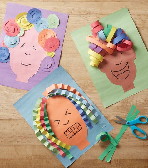 Facing Emotions Face Activity Preschool, Emotion Art Kindergarten, Emotions Art Activities, Emotions Arts And Crafts, People Crafts Preschool, Face Emotions, Face Activities For Kids, Emotion Crafts For Kids, My Face Activities For Preschool