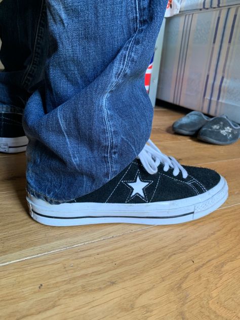 Converse As 1 Pro Outfit, Converse Star Shoes, Converse One Star Outfit Men, Converse As1, Converse One Star Outfit, Converse 1 Star, Converse One Stars, Converse Suede, Converse One Star Shoes