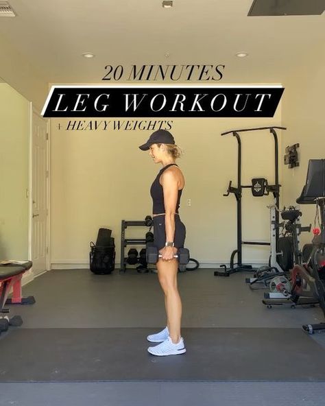 20 Min Leg Workout At Home, Circuit Leg Workout, Quick Leg Workout At Home, 20 Min Leg Workout, Dumbell Leg Workout, Leg Circuit Workout, Leg Home Workout, Leg Workout With Weights, Leg Day Workout At Home