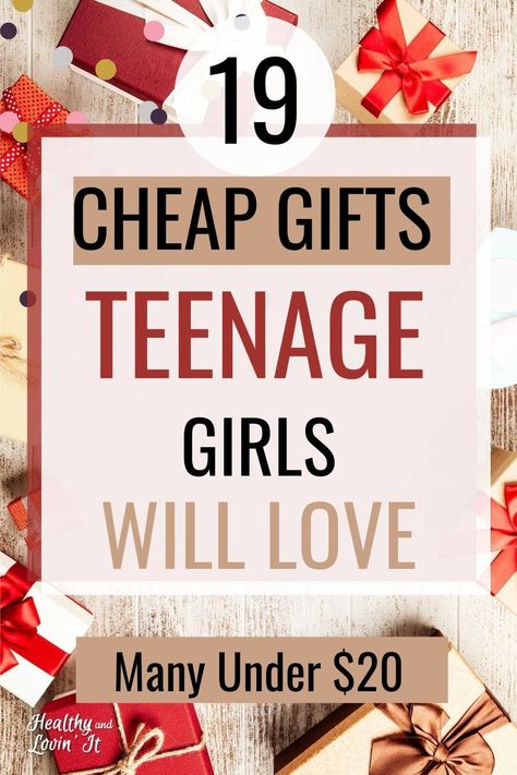 Presents For Teenage Girls, Teenage Birthday Gifts, Teenage Things, Teenager Birthday Gifts, Gifts For Teenage Girls, Cheap Gift Ideas, Stocking Stuffers For Girls, 13th Birthday Gifts