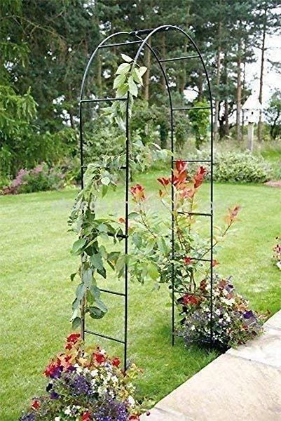 Wedding Flower Archway, Metal Garden Arch, Flower Archway, Garden Archway, Climbing Plant Support, Climbing Trellis, Garden Arch Trellis, Iron Trellis, Wood Trellis