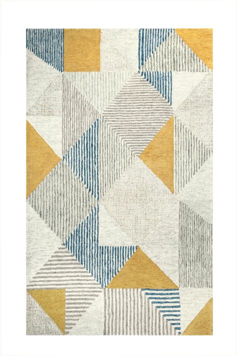 Triangle Texture, Carpet Diy, Carpet Texture, Tapis Design, Beige Carpet, Diy Carpet, Yellow Area Rugs, Rug Direct, Rug Company