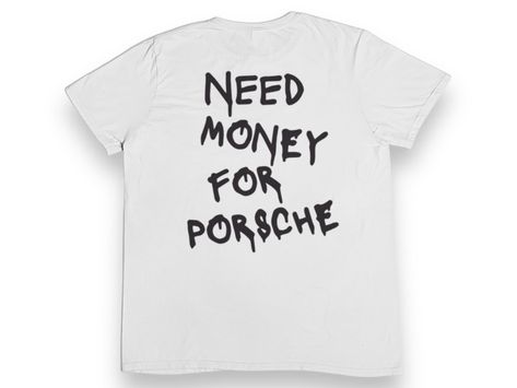 Car Tshirt Design, Christmas Gifts Men, Porsche Shirt, Need Money For Porsche, Sports Car Brands, Graphic Christmas, Basic Streetwear, Gifts Men, Car Shirts