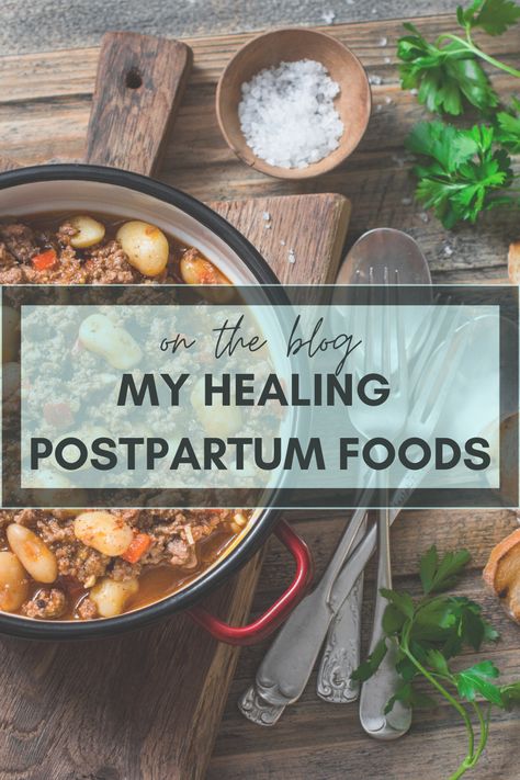 Best Postpartum Breakfast, Postpartum Gut Health, Low Carb Post Partum Meals, Easy Postpartum Meal Prep, High Fiber Foods Postpartum, Nutra Organics Recipe, Postpartum Eating Plan, Best Postpartum Soups, Nutrient Dense Postpartum Food