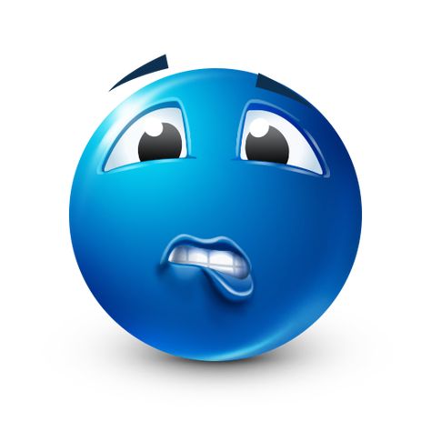 Blue Emoji or Joobi - Free Smiley Download