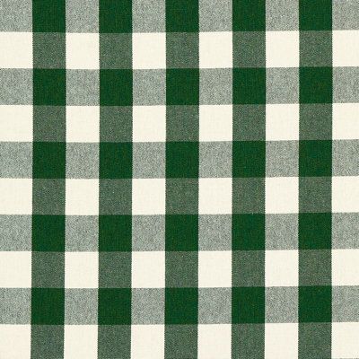 Endlessly versatile and always in style, the Dutton buffalo check adds a cozy, homespun element to any room. A charming fabric for upholstery, pillows, or window treatments, this classic mid-scale woven check plays well with other patterns. Color: Emerald | Schumacher Dutton Buffalo Check Fabric in Green | 59 W in | Wayfair Green Buffalo Plaid, Green Gingham, Buffalo Check Fabric, Buffalo Check, Retro Fabric, Green Plaid, Clean Laundry, Craft Organization, Green Fabric