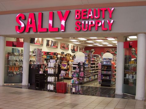 sally beauty supply! i can spend a good hour there Sally Nails, Hair Salon Equipment, Ballin On A Budget, Nail Salon Supplies, Sally Beauty Supply, Nail Supply Store, Shaggy Bob, Hair Stores, Belle Beauty