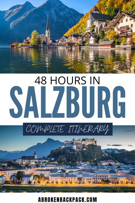 Wondering how many days in Salzburg for your visit? ✔ Make the most of Salzburg in 2 days.✔ Featuring the best things to do. Salzburg Christmas, Salzburg Travel, Sound Of Music Tour, Austria Winter, Austria Travel Guide, Austria Salzburg, Christmas In Europe, Visit Austria, Music Sites