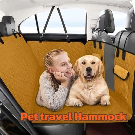 Get yours today Link in bio #pets Dog Hammock For Car, Travel Car Seat, Dog Hammock, Dog Seat Covers, Dog Cover, Dog Car Seat, Car Back Seat, Dog Seat, Dog Car Seat Cover