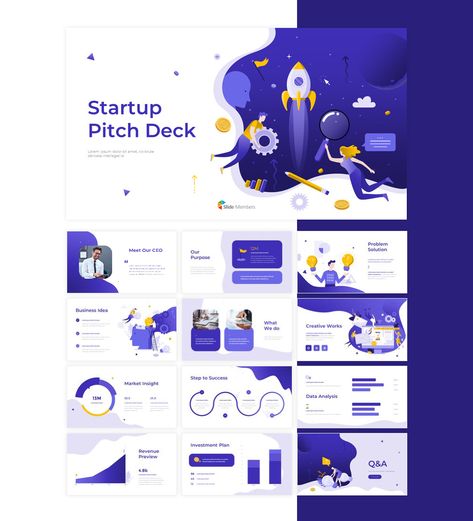 Startup Presentation Design, Pitch Deck Startups, Pitch Deck Design, Startup Presentation, Startup Design, Pitch Deck Template, Keynote Design, Presentation Slides Design, Presentation Deck