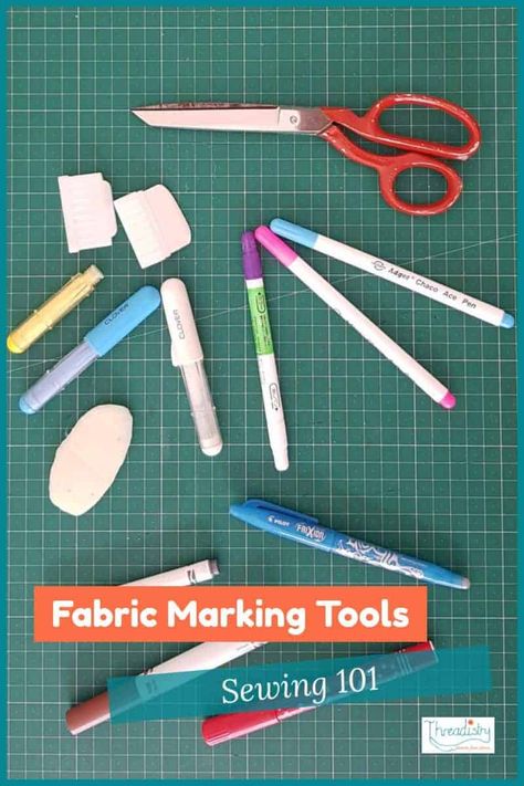 Fabric Marking Tools for perfect sewing! Learn To Sew Beginner, Pilot Frixion Pens, Sewing Darts, Erasable Gel Pens, Frixion Pens, Chalk Pens, Beginner Sewing, Washable Markers, Fabric Pen