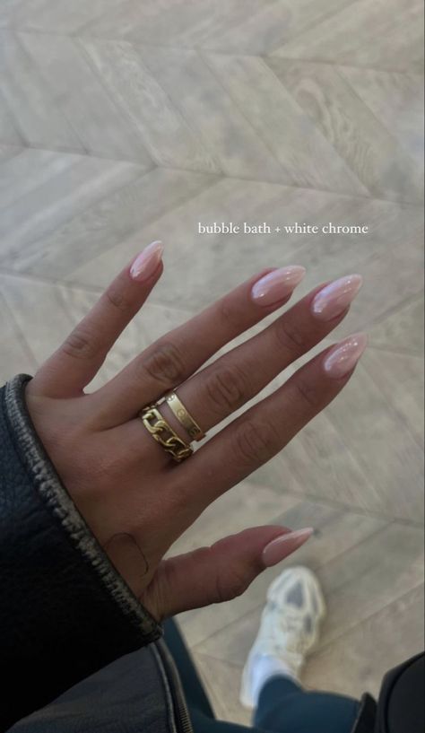 Pink Gel Nail Extensions, Neutral Luminary Nails, Classy Light Nails, Valentine’s Day Romantic Dinner, Clean Girl Nail Designs, Shellac Overlay Nails, Short Cute Nails Almond, Real Almond Nails, Clean Nail Inspiration