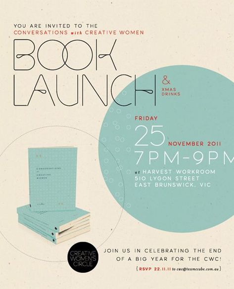 Book Launch Invitation, Launch Invitation, Event Collateral, Book Launch Ideas, Invitation Card Sample, Circle Book, Book Release Party, Book Launch Party, Resolving Conflict