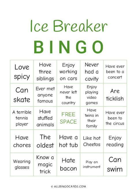 Soaring eagle casino bingo calendar Bingo Ice Breaker, Ice Breaker Bingo, Bingo Books, Summer Bingo, Free Printable Bingo Cards, Bingo Online, Free Bingo Cards, Bingo Template, Gathering Ideas