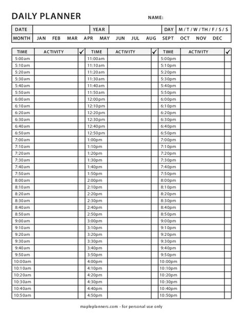 Time Block Daily Planner, Time Blocking Schedule Template, Day Planner Printables Free, Timeblock Planner, Timeboxing Template, Time Blocking Printable Free, Time Planner Template, Day Planner Ideas, Block Schedule Template