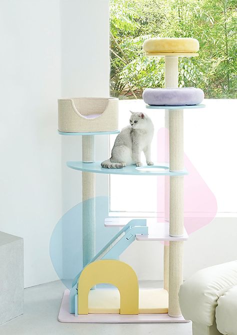 Cat Castle, Large Cat Tree, Cardboard Cat, Cat Climbing Frame, Cat Frame, Climbing Frame, Cat Climbing, Cat Scratching Post, Modern Cat