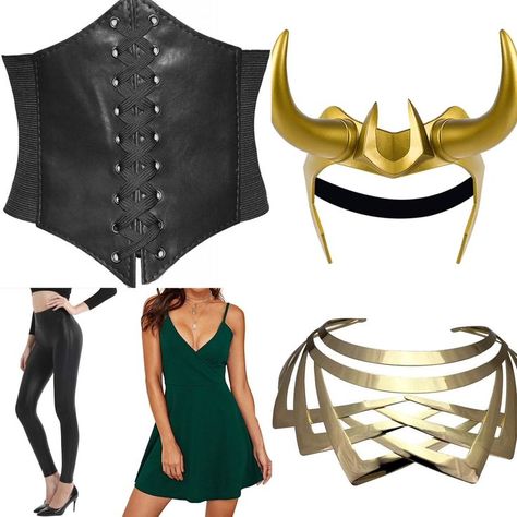 Diy Loki Costume, Loki Halloween Costume, Lady Loki Cosplay, Marvel Halloween Costumes, Marvel Women Costumes, Loki Costume, Loki Cosplay, Diy Costumes Women, Halloween Coustumes