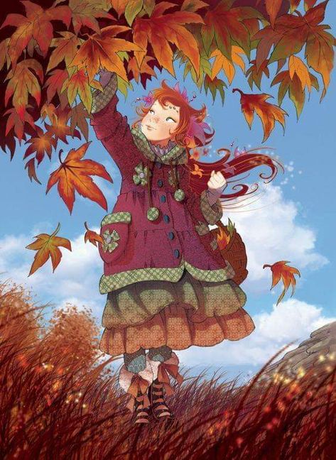 Fairy Oak, Autumn Illustration, Fall Pictures, 영감을 주는 캐릭터, Autumn Art, Autumn Photography, Hello Autumn, Whimsical Art, Autumn Inspiration