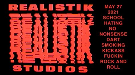 Realistik Radio w/ Cindy Lee 27th May 2021 | Listen on NTS Nts Radio, Gum Design, Title Screen, Logo Character, Title Card, Design Garden, Graphic Design Tutorials, Design Concepts, Classic Rock