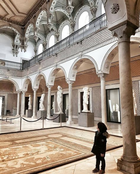 Bardo Museum Tunis, Traditional Houses, Classical Architecture, Ancient Architecture, Tunisia, National Museum, Travel Bucket List, Travel Bucket, Bucket List