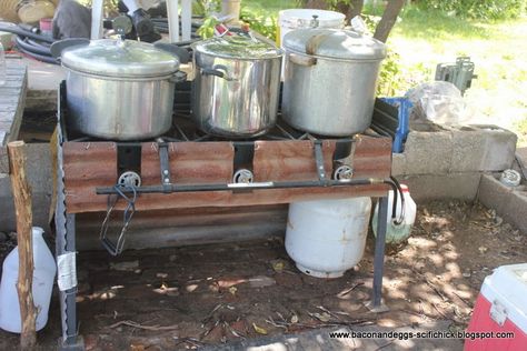 Canning Station, Handwashing Station, Canning Kitchen, Homestead Kitchen, Canning Food Preservation, Log Cabin Ideas, Canned Food Storage, Canning Supplies, Canning Tips